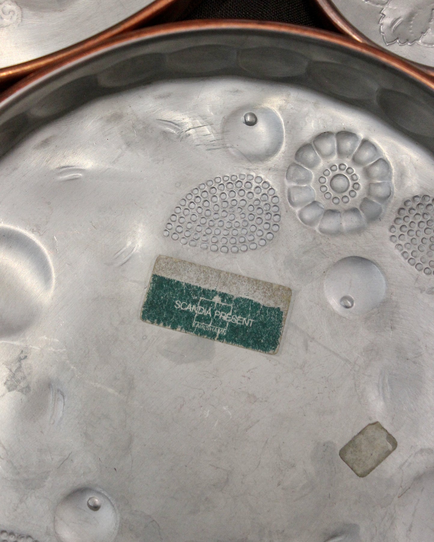 Set of Three Vintage Swedish Copper Moulds by Scandia