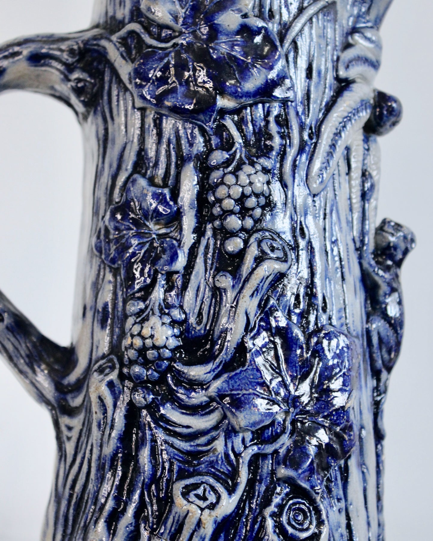 German Salt Glazed Monkey Jug