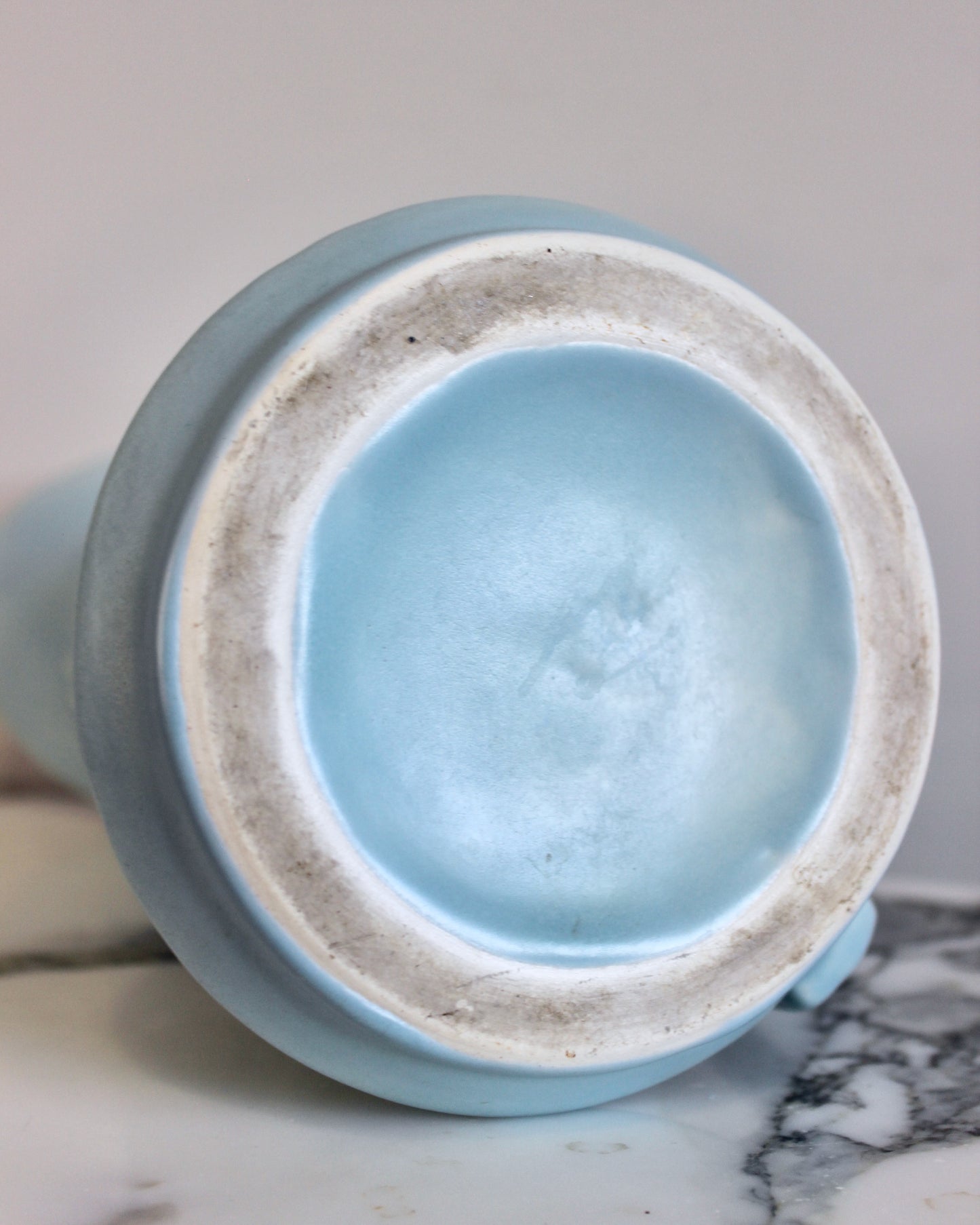 Art Deco Blue Floral Jug