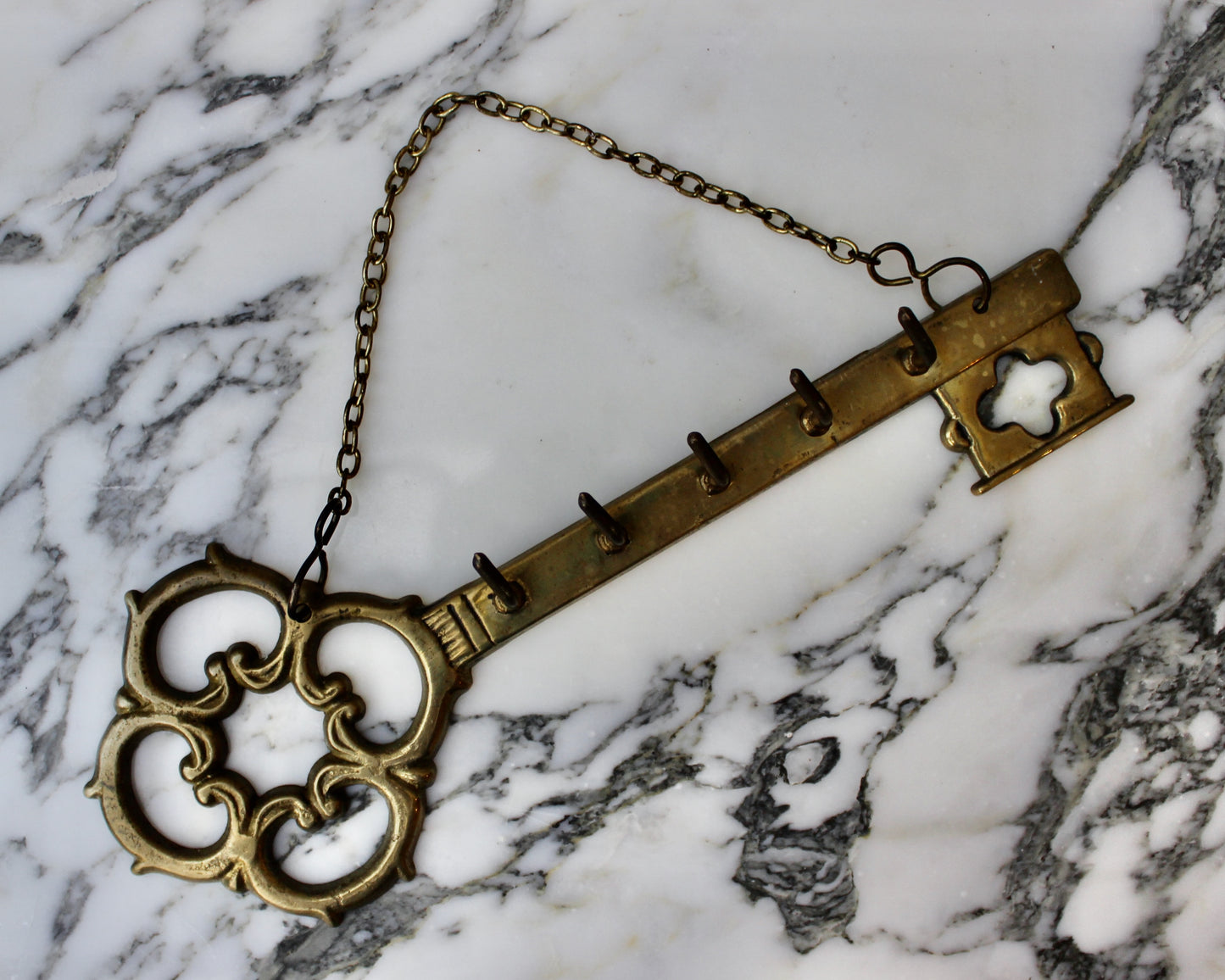 Brass Key Hooks