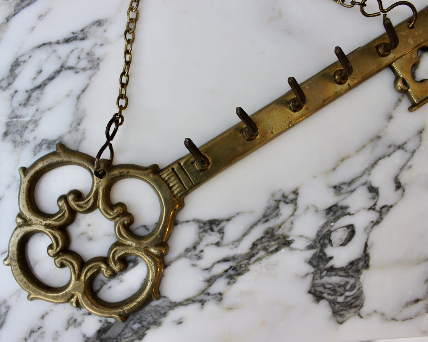Brass Key Hooks