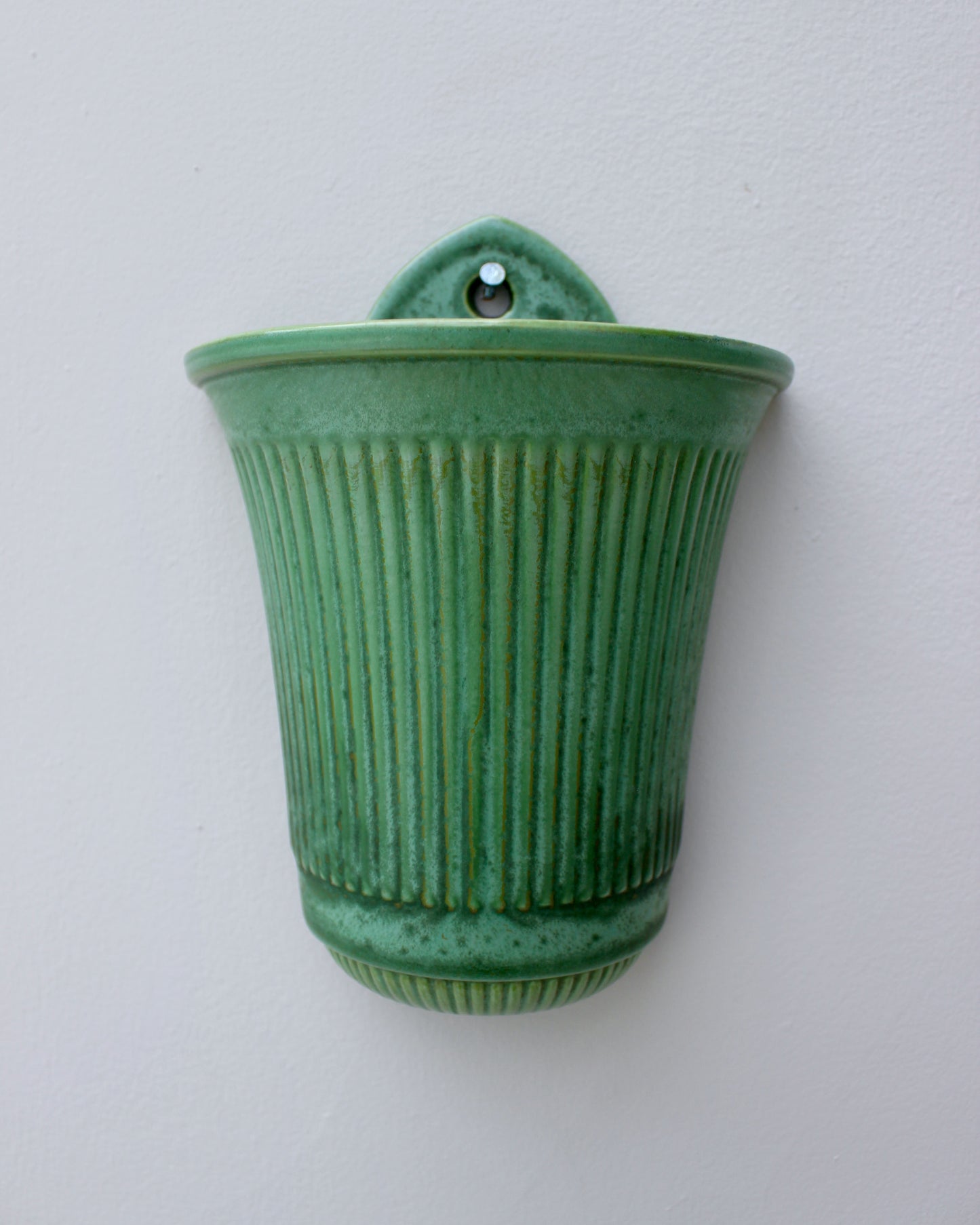 Pair Of Arthur Percy Wall Vases For Gefle Sweden