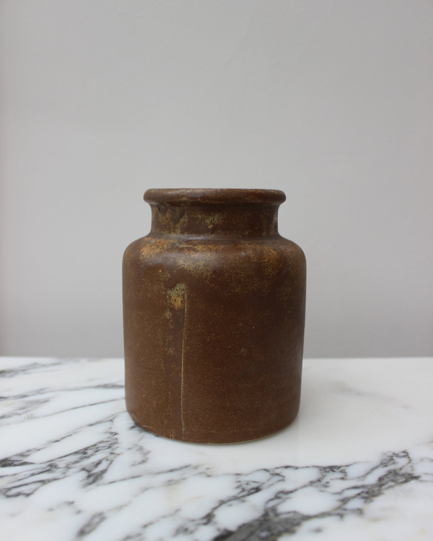 A Trio of Stoneware Pots