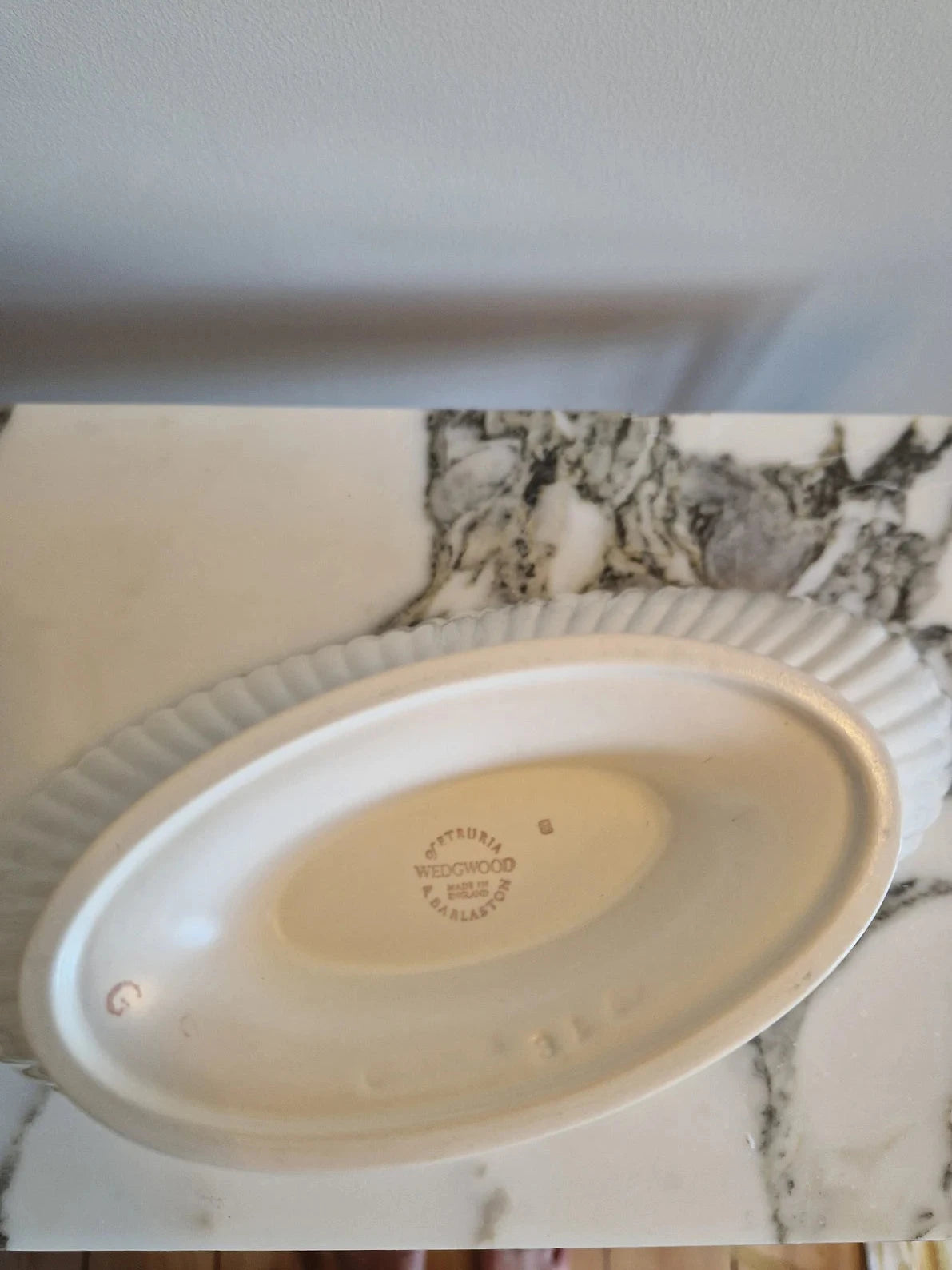 Wedgwood Ribbed Mantle Vase