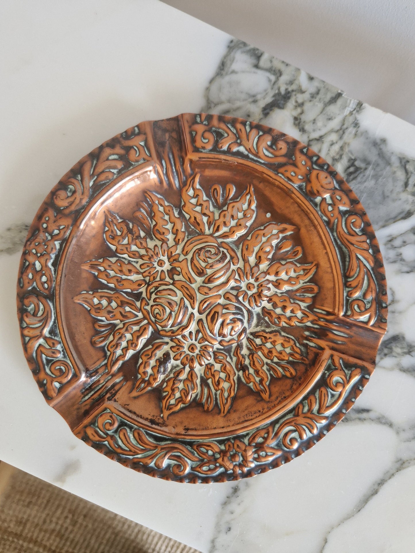 Vintage Copper Plate