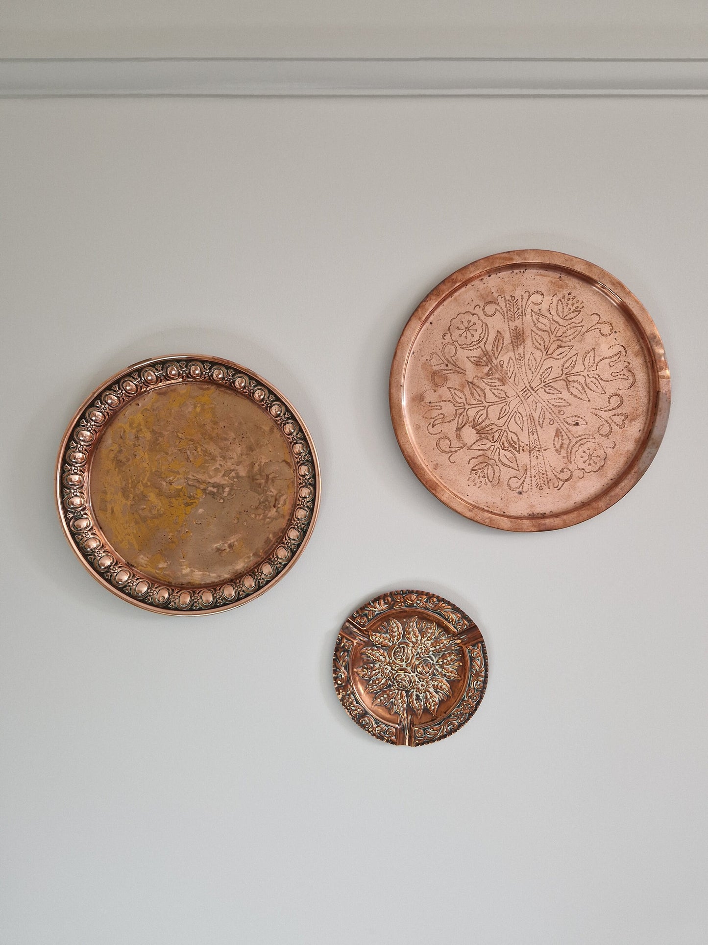 Vintage Copper Plate