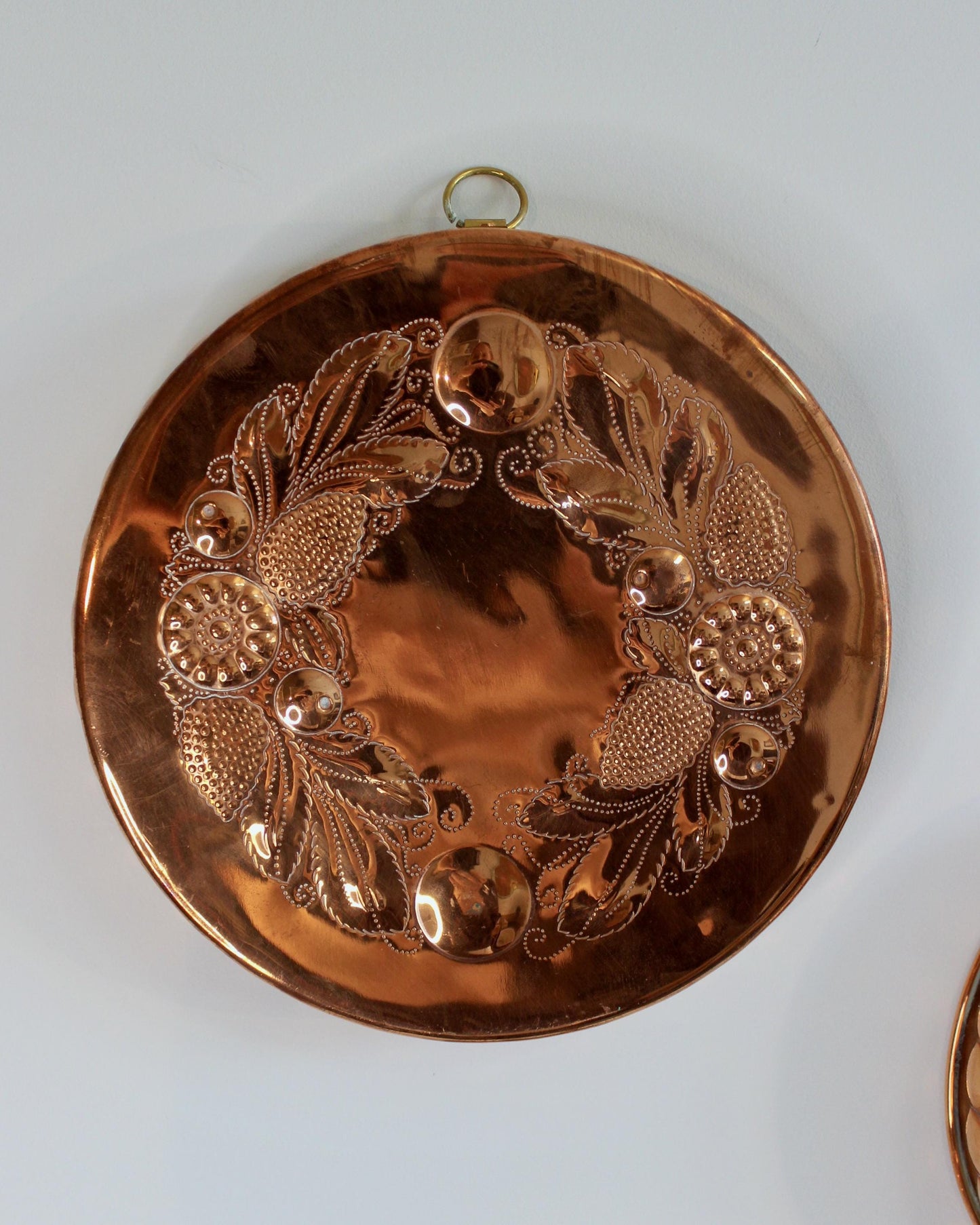 Set of Three Vintage Swedish Copper Moulds by Scandia