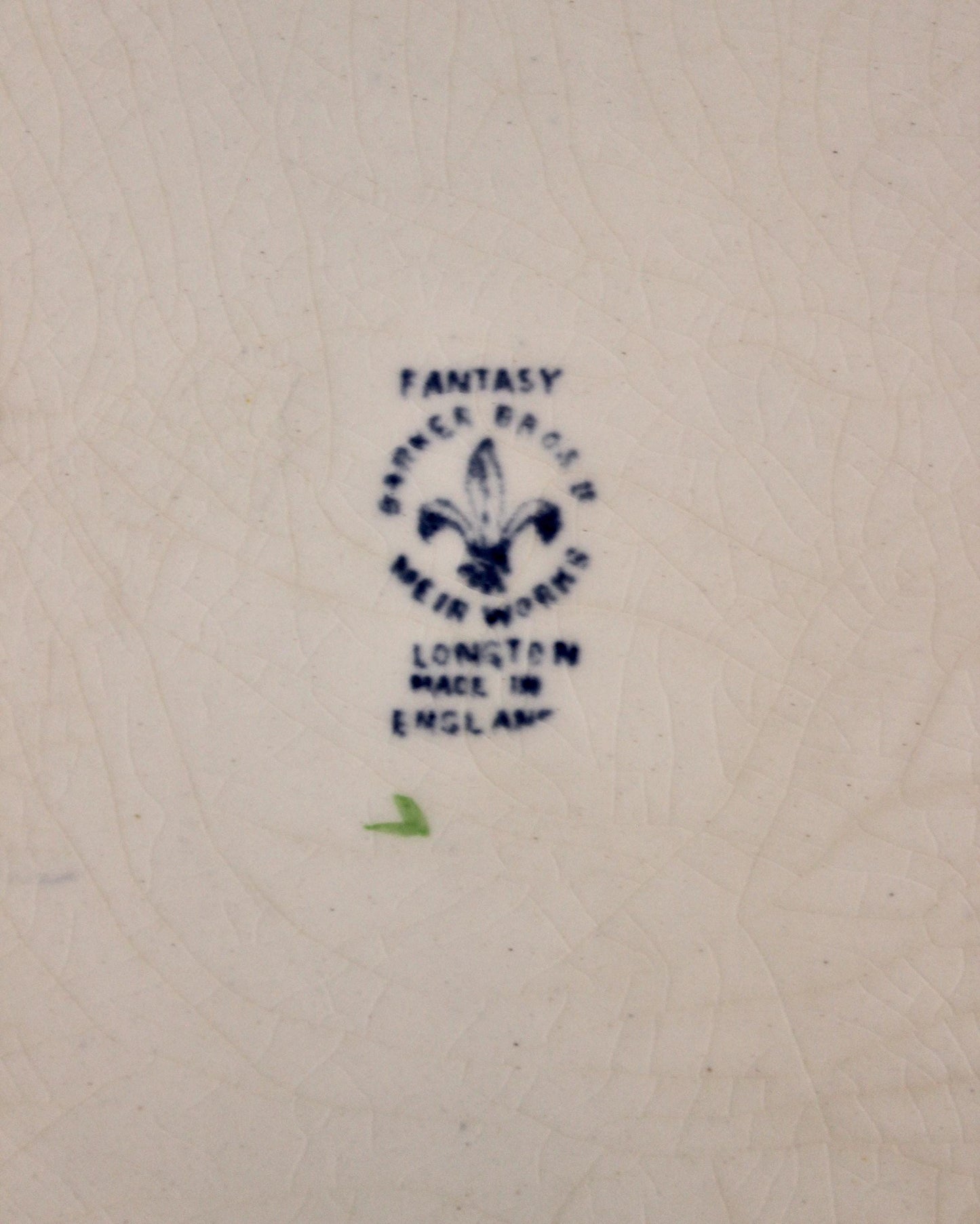 Barker Bros Fantasy Plate