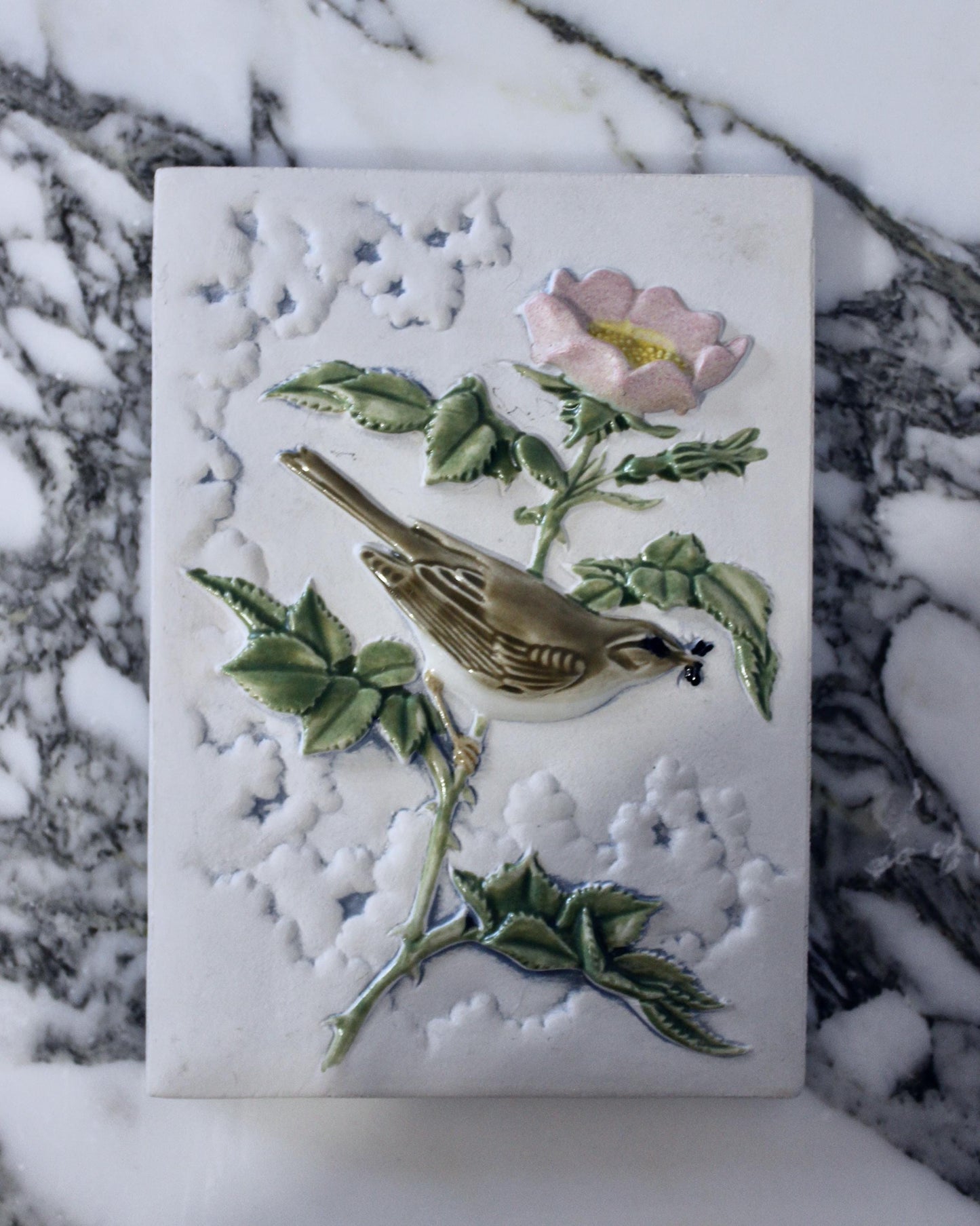 Jie Gantofta of Sweden with Bird Motif - Willow Warbler