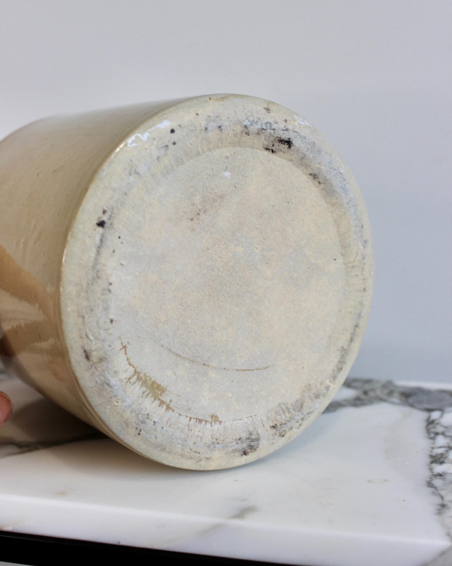 Large Vintage Stoneware Jar