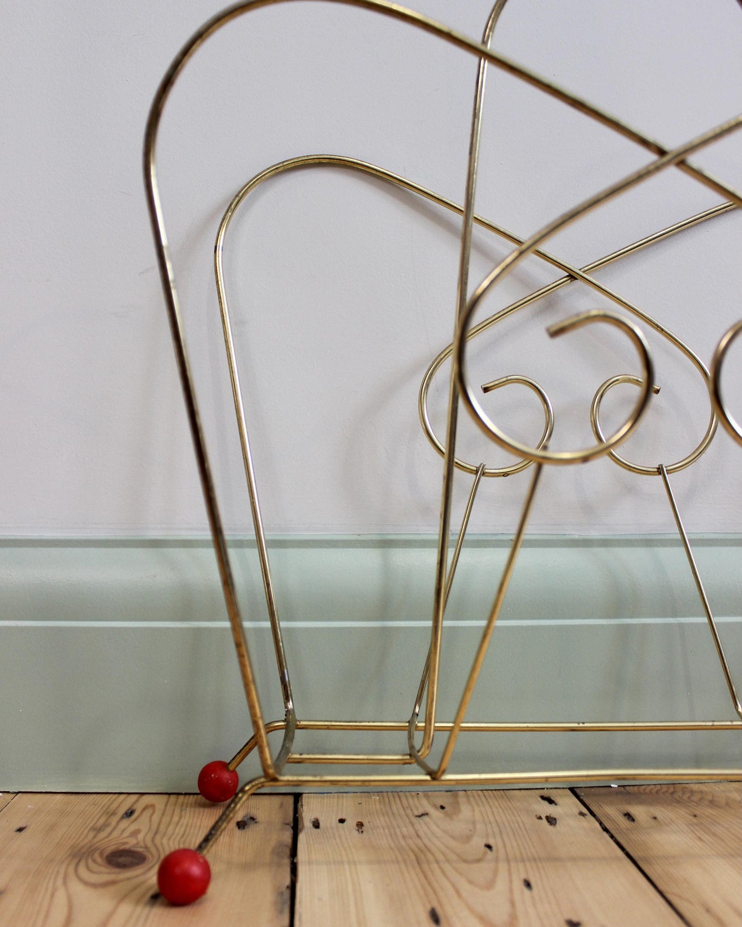 Mid Century Atomic Magazine Rack