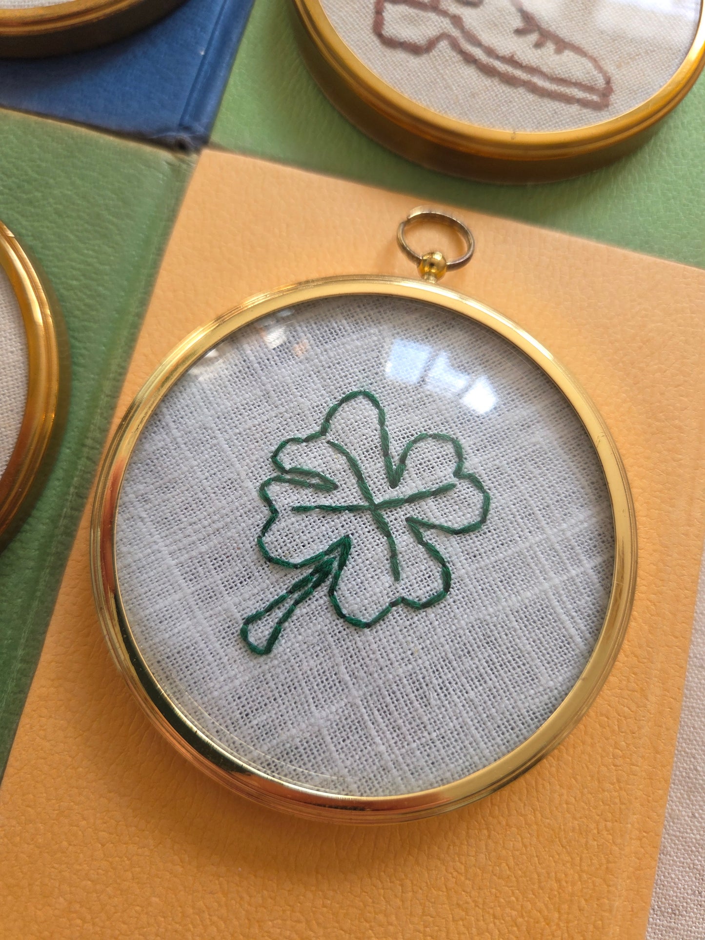 Lucky Framed Embroideries