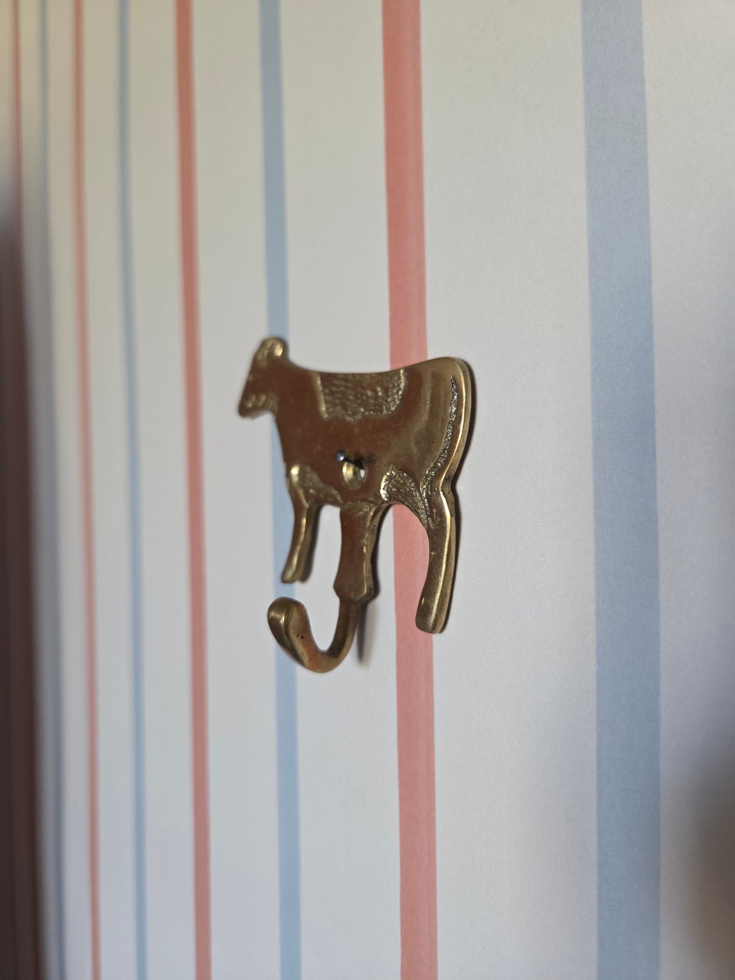 Brass Cow Hook