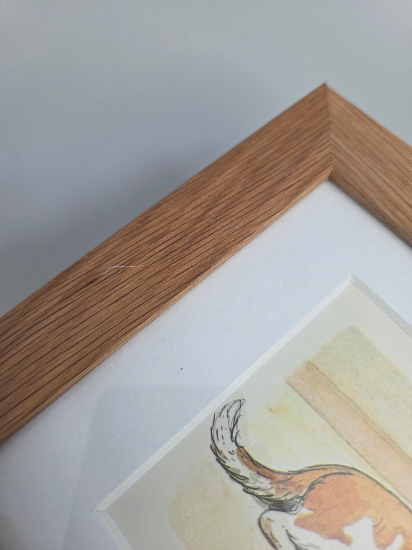 Set of Two Framed Vintage Swedish Children's Illustrations by Elsa Beskow