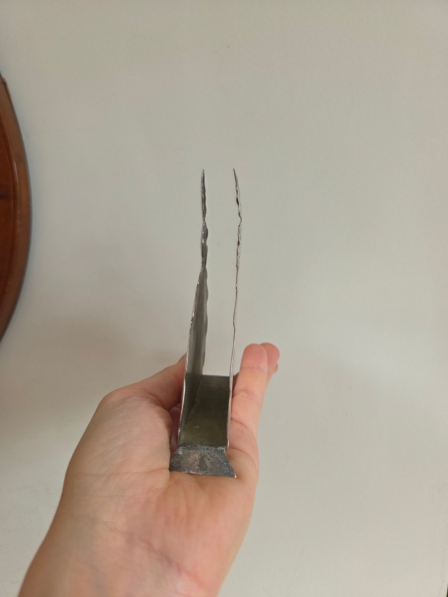 Swedish Nysilver Napkin Holder Lady
