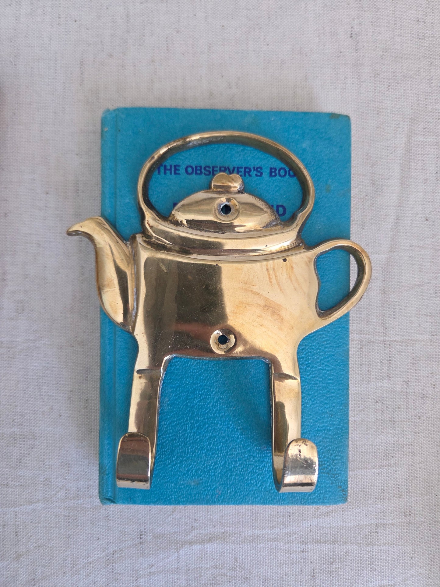Brass Double Teapot Hook