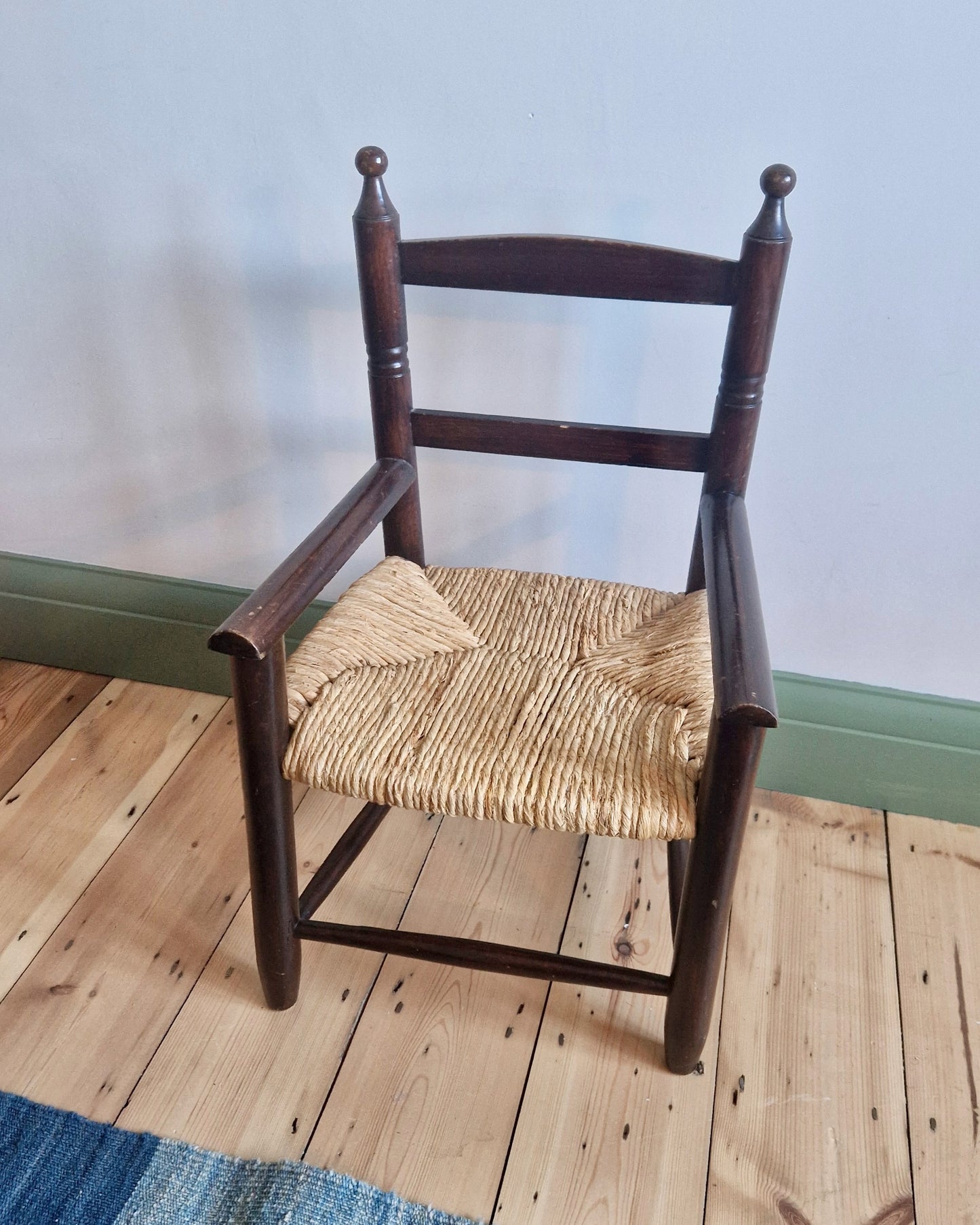 Rush Seated Children's Chair