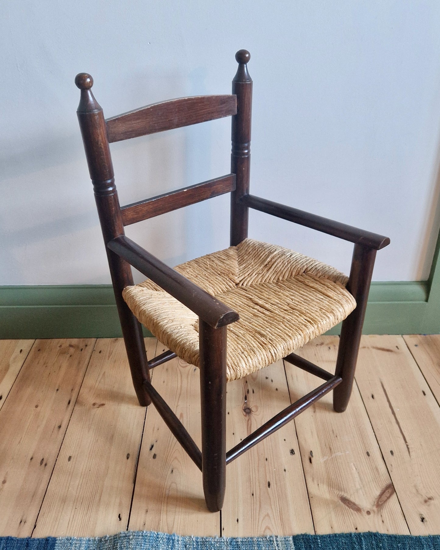 Rush Seated Children's Chair