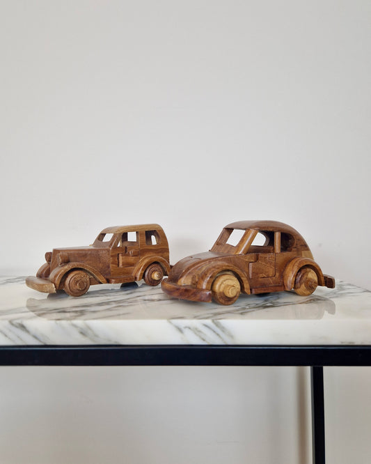 Vintage Wooden Cars