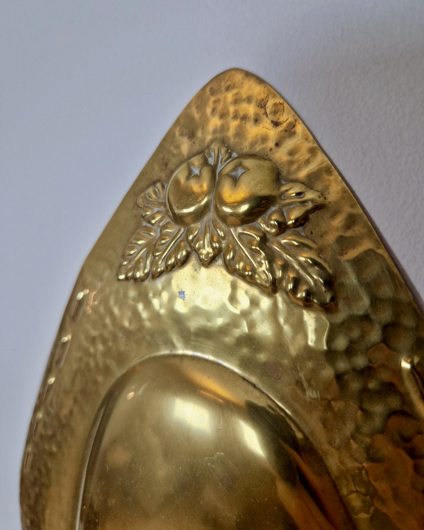 Mid-Century Swedish Brass Candle Sconce by Knut Eriksson Eskilstuna