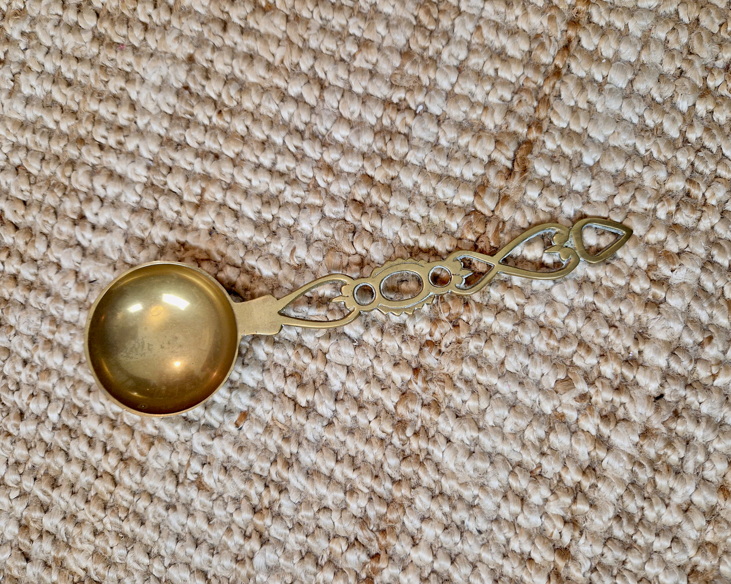 Vintage Brass Spoon