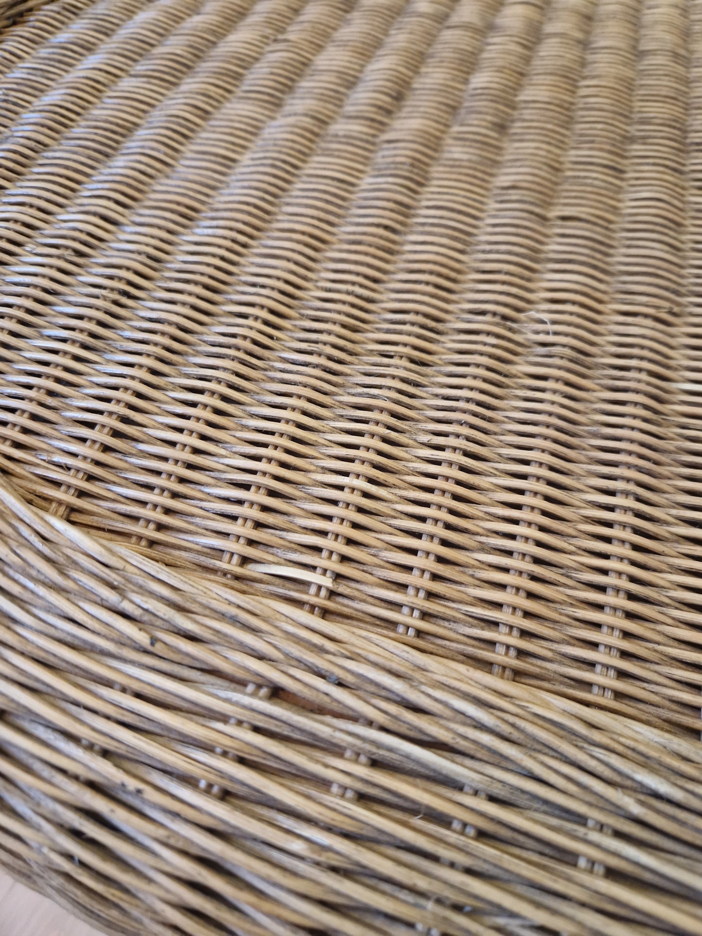 Vintage Wicker Coffee Table