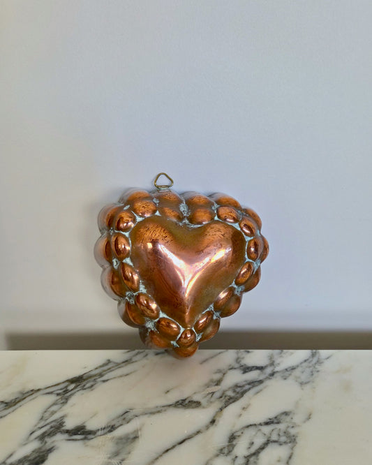 Copper Heart Shaped Mould