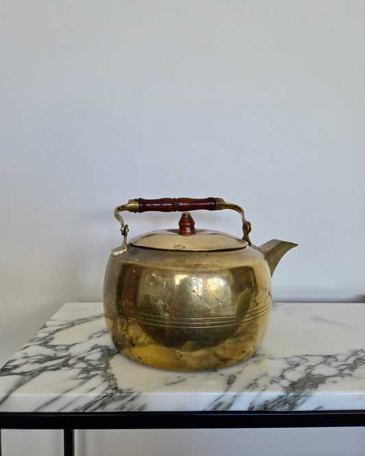 Vintage Brass Teapot
