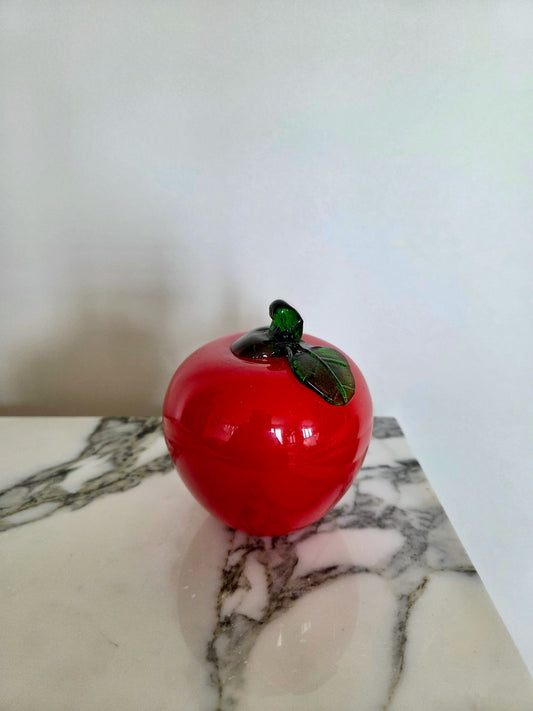 Vintage Murano Glass Tomato