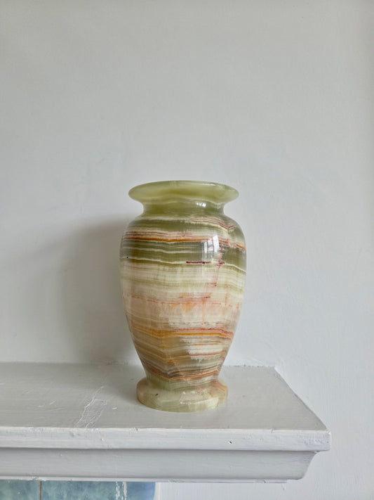 Vintage Onyx Vase
