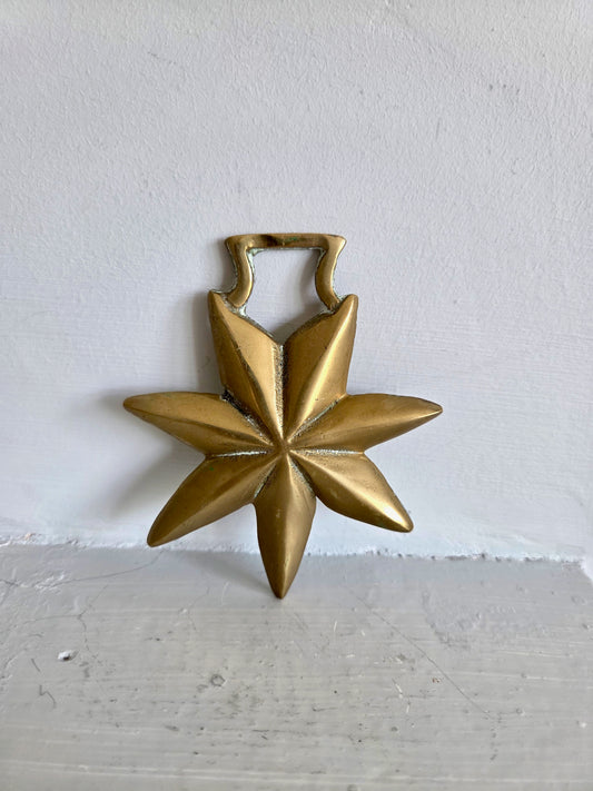 Brass Star Wall Decoration