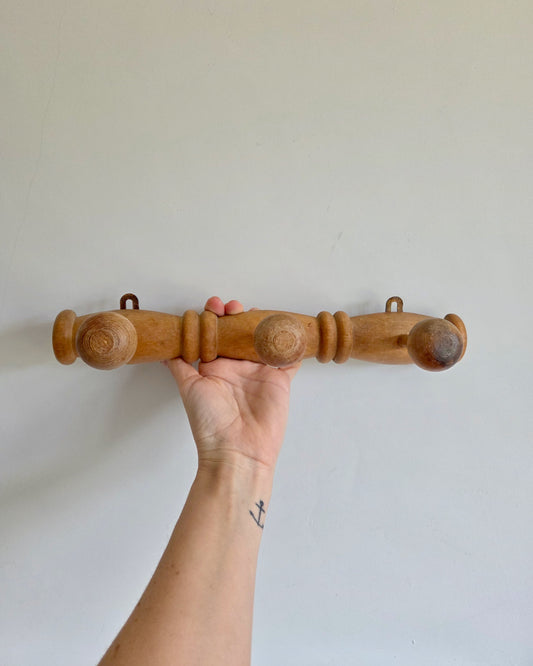 Vintage Wooden Coat Hooks