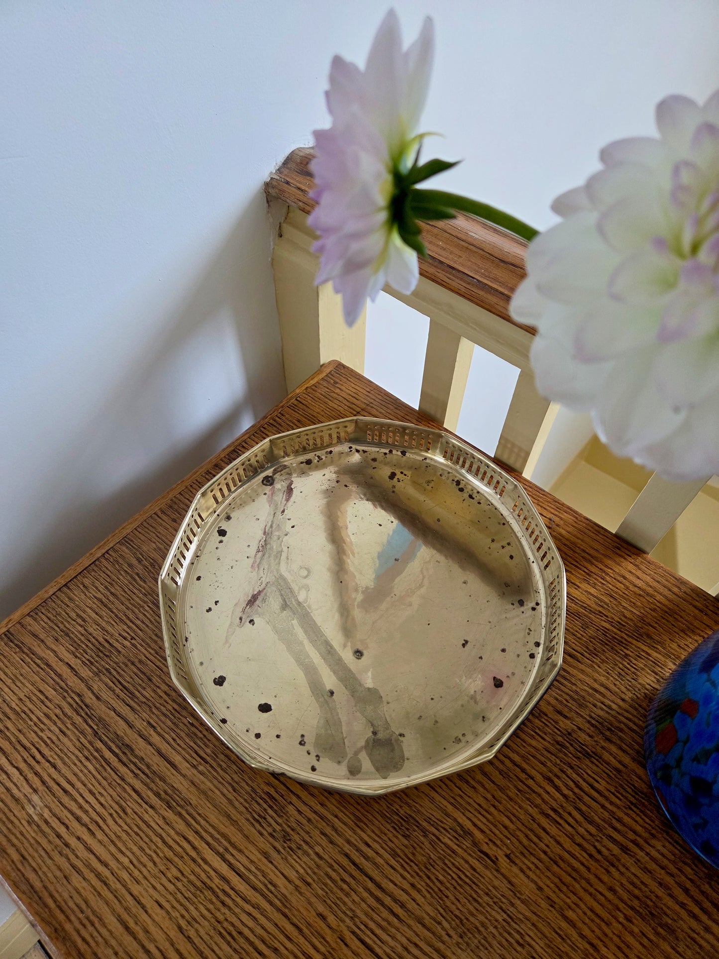 Antique Brass Tray