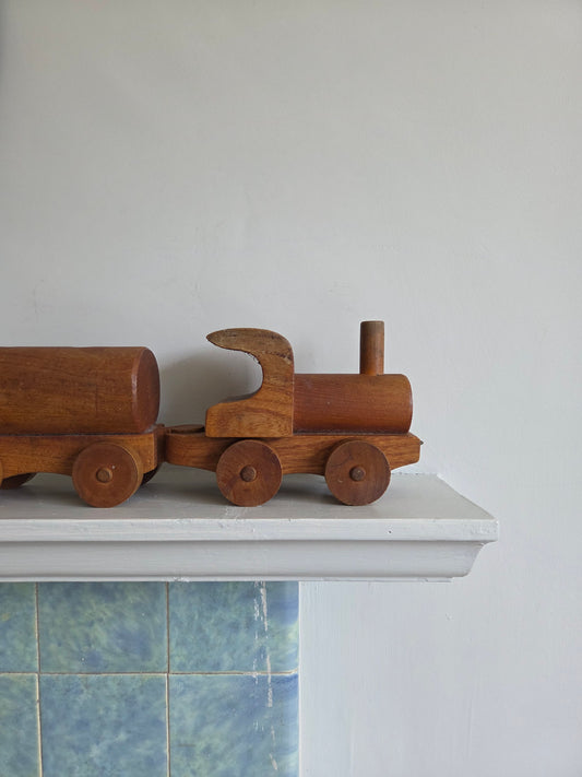 Vintage Wooden Train