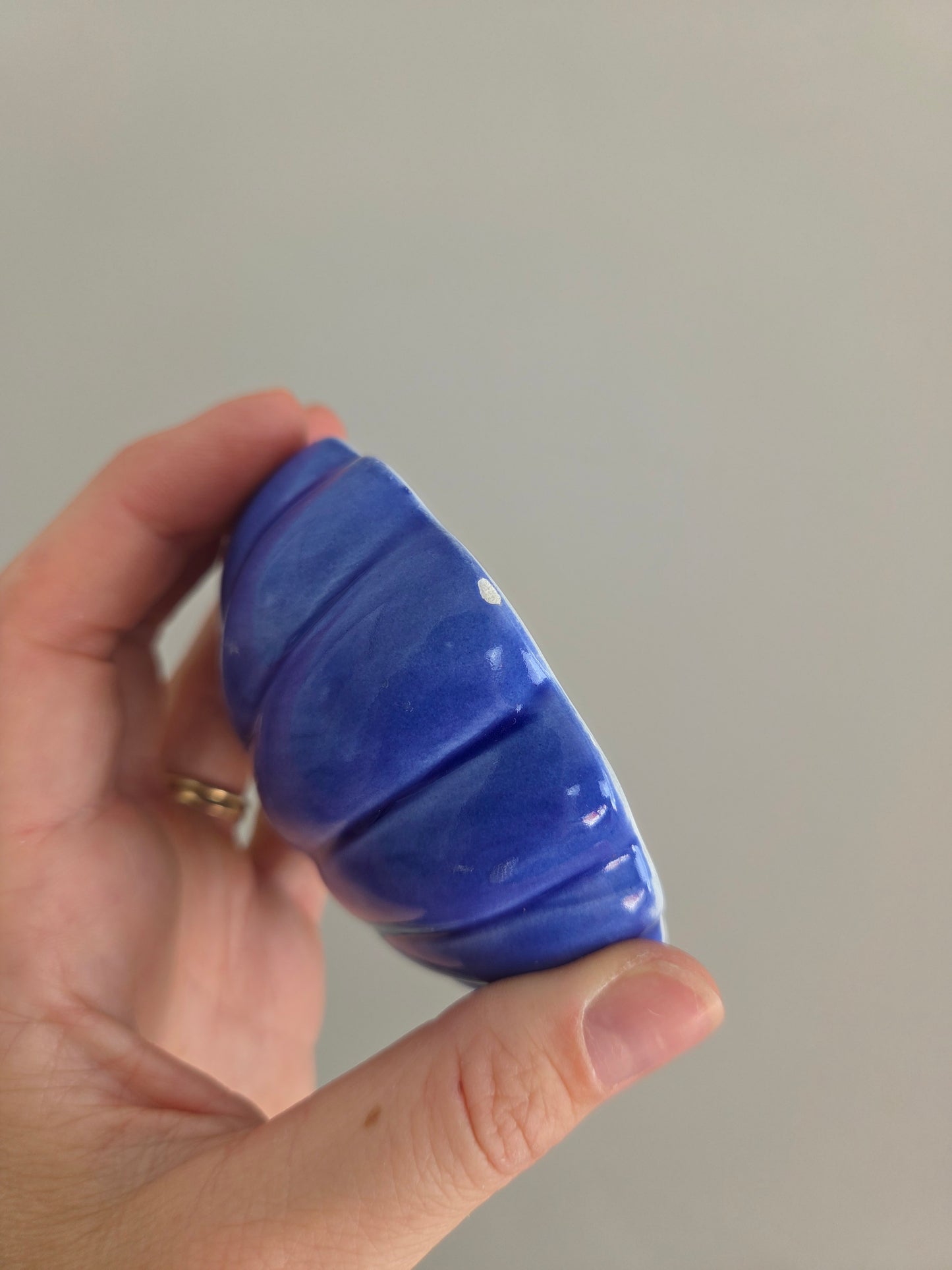 Vintage Blue Wall Shell