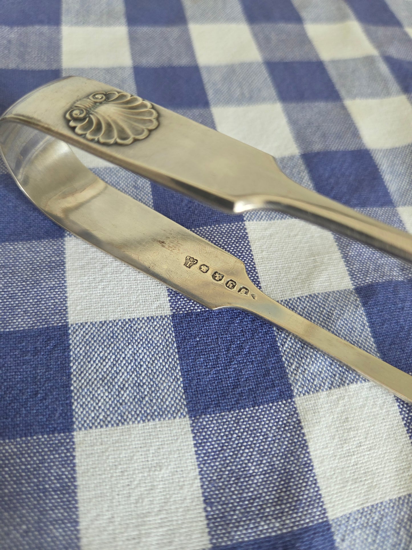 Silver Shell Tongs