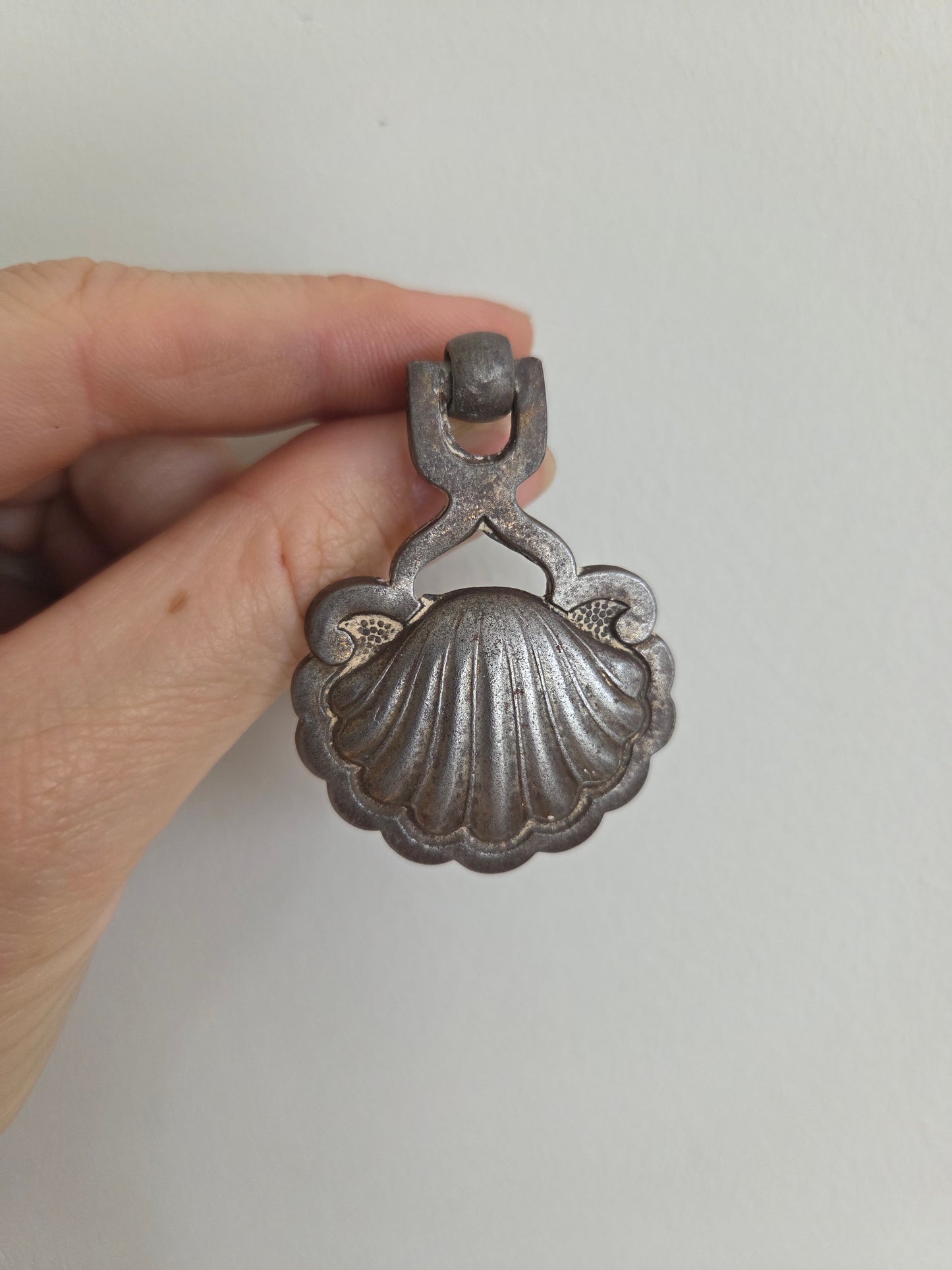 Antique Shell Drawer Pulls