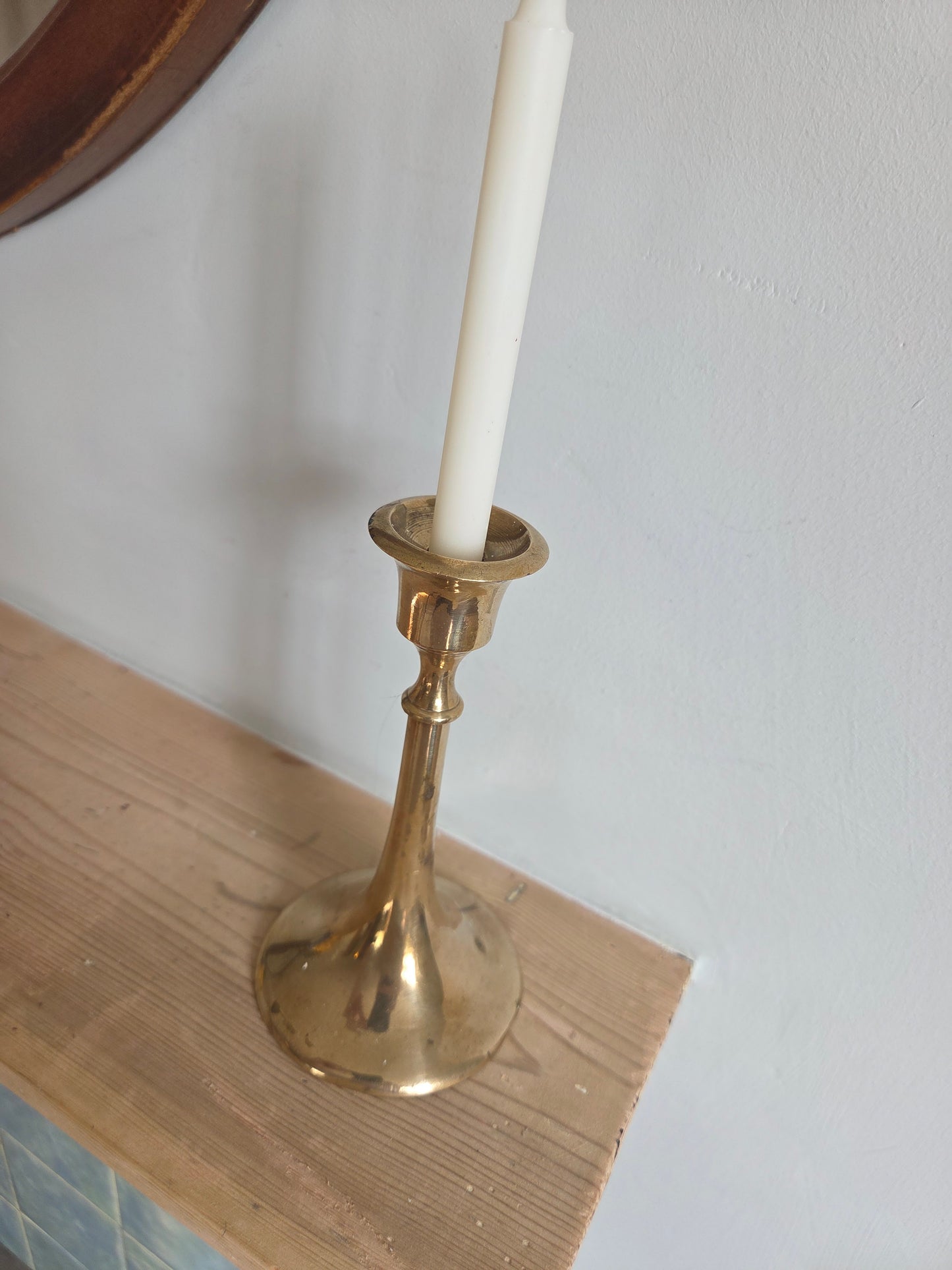 Mini Brass Candlestick