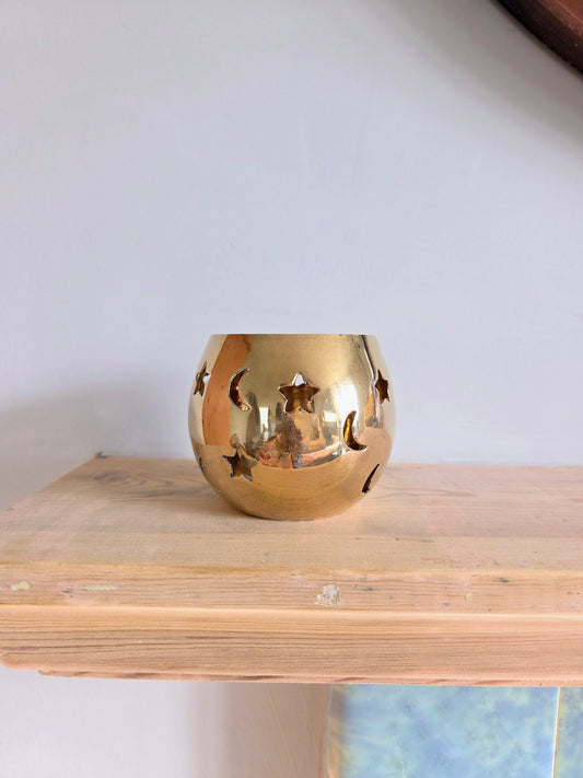 Vintage Stars and Moons Tealight Votive