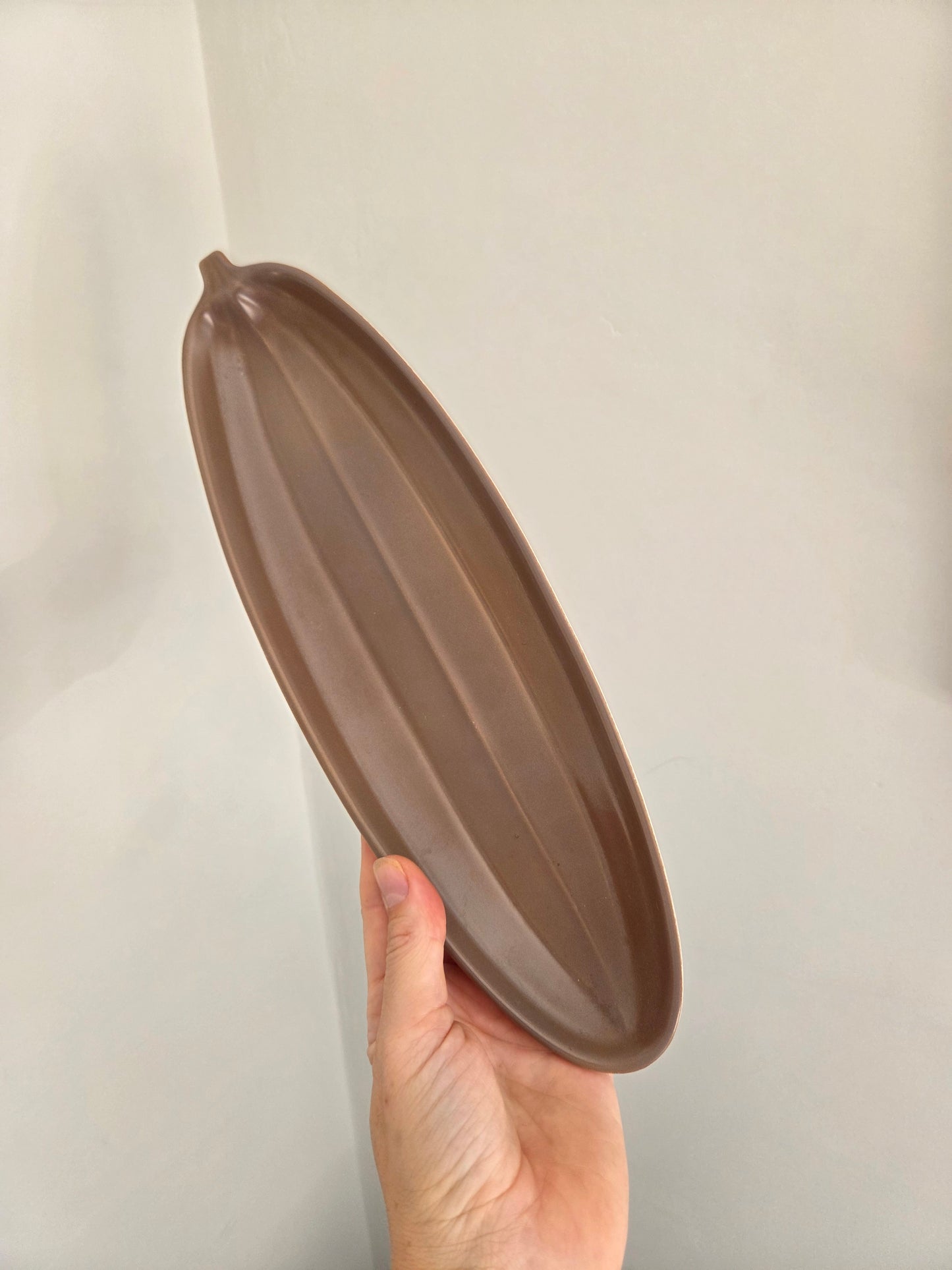 Brown Poole Serving Plate