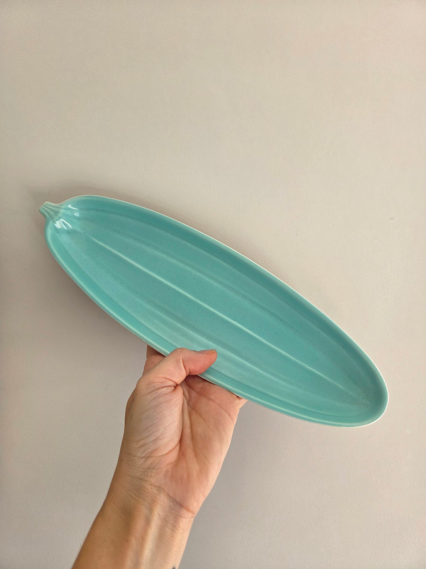 Turquoise Poole Serving Plate