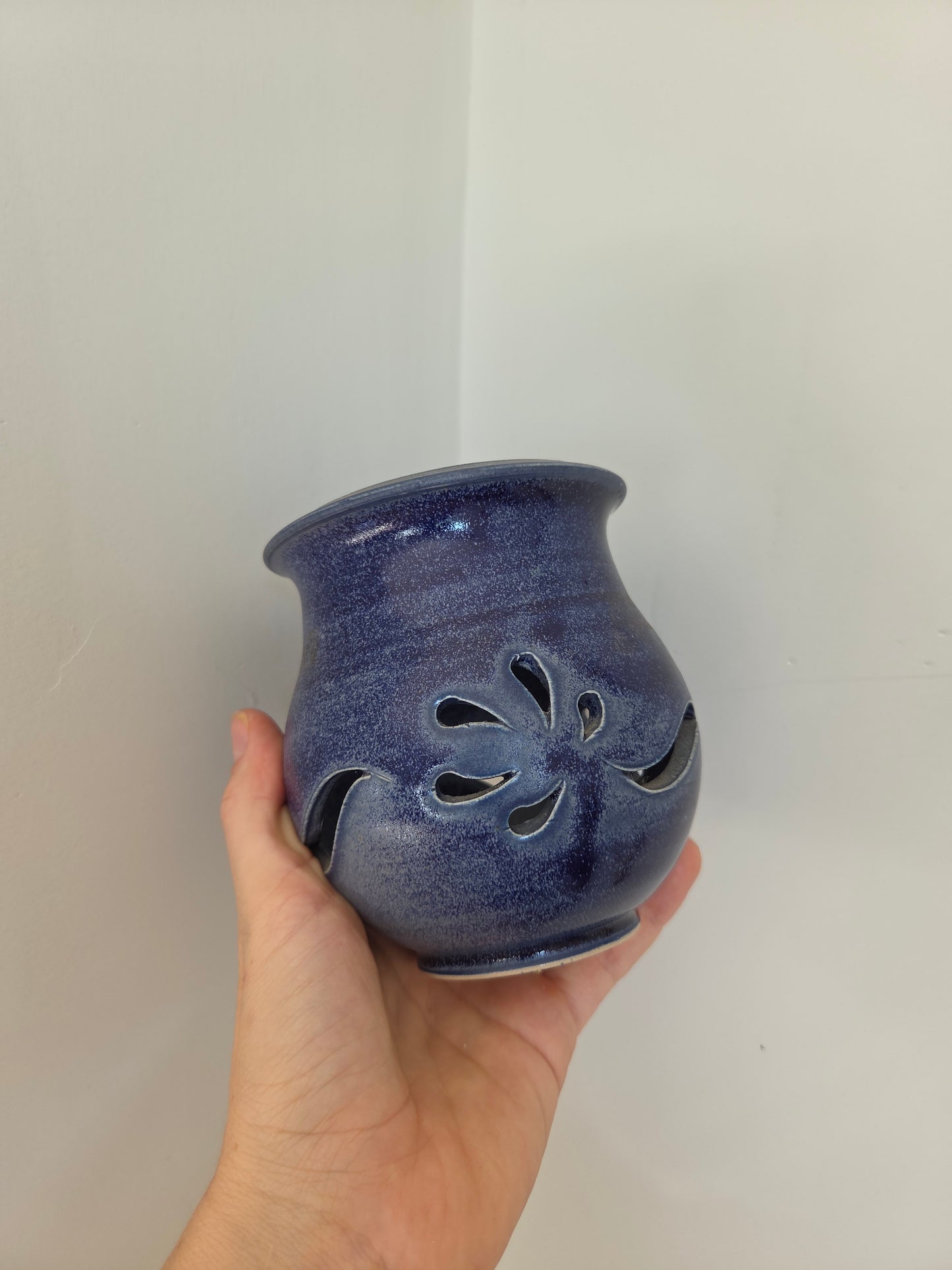 Vintage Studio Pottery Tealight Holder