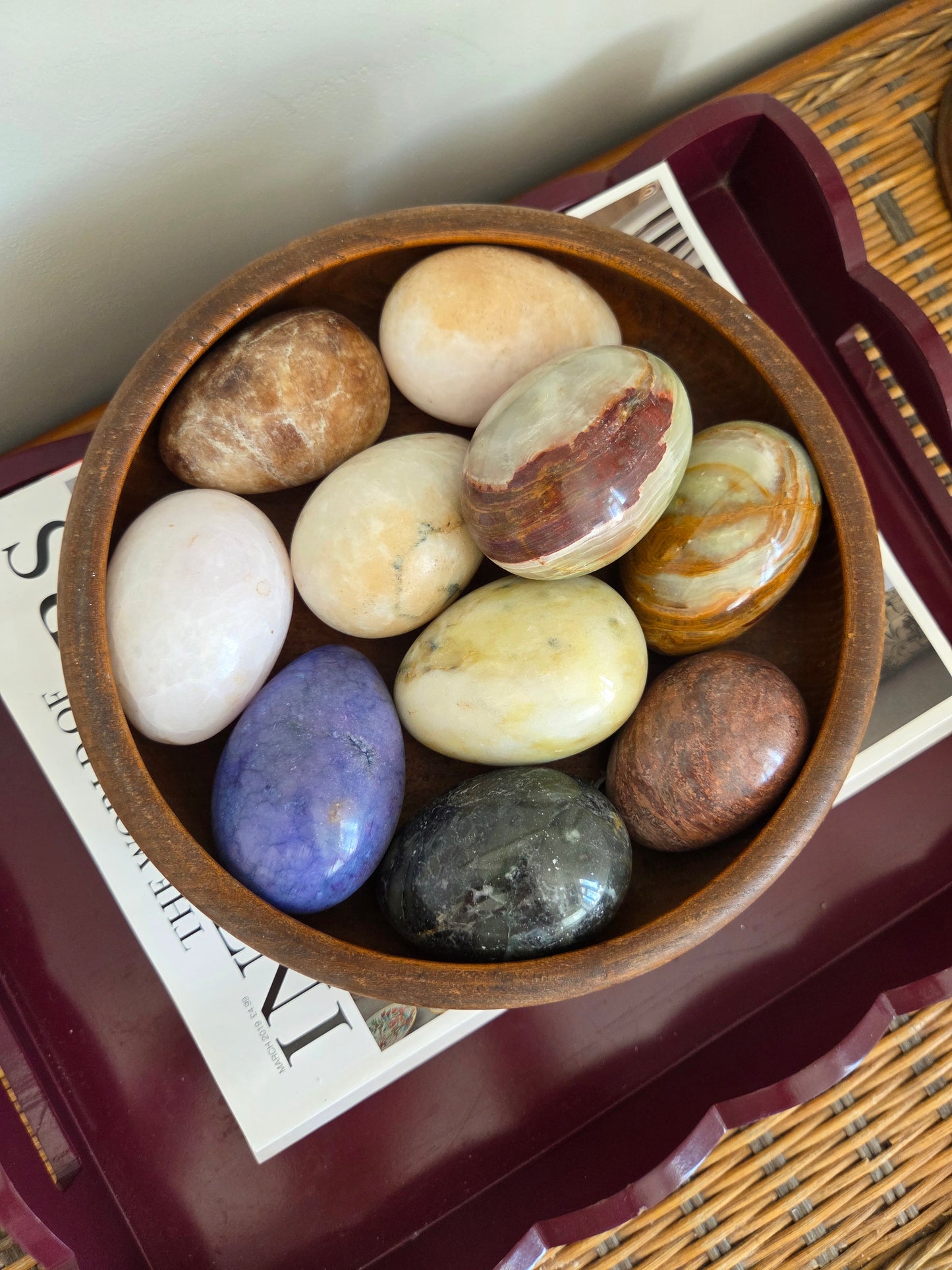 Bowl of Stone Eggs