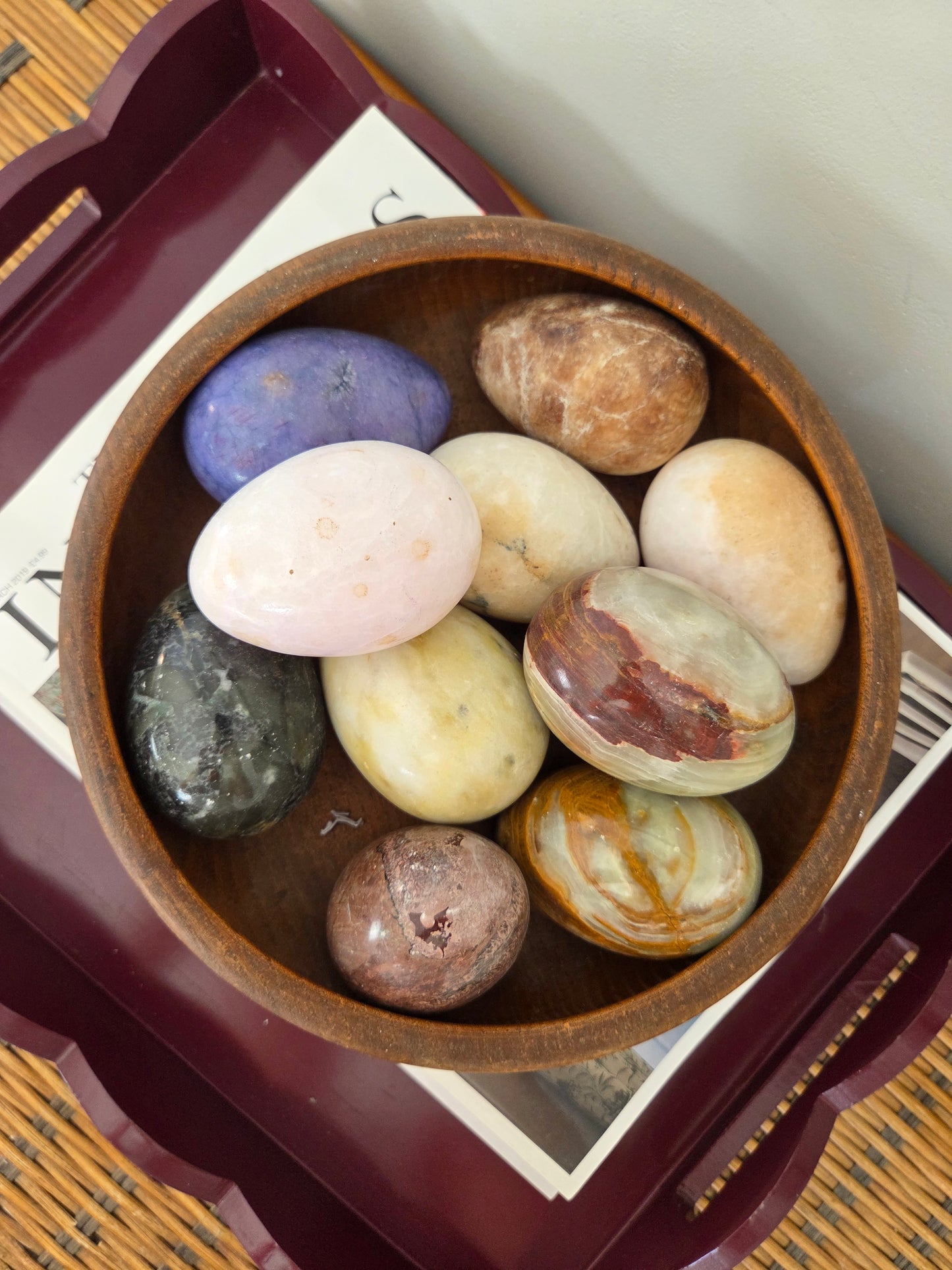 Bowl of Stone Eggs