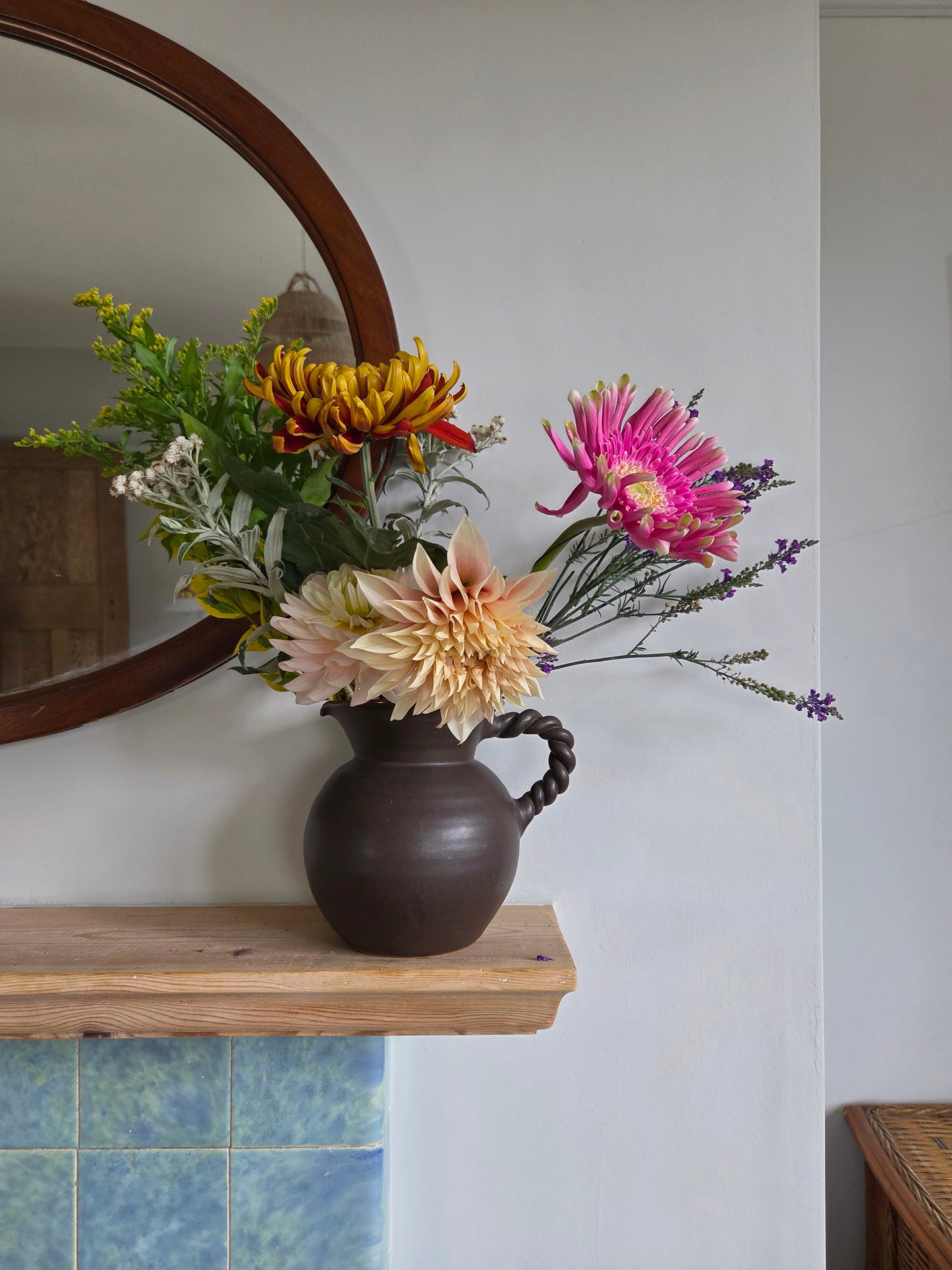 Vintage Twist Handle Jug