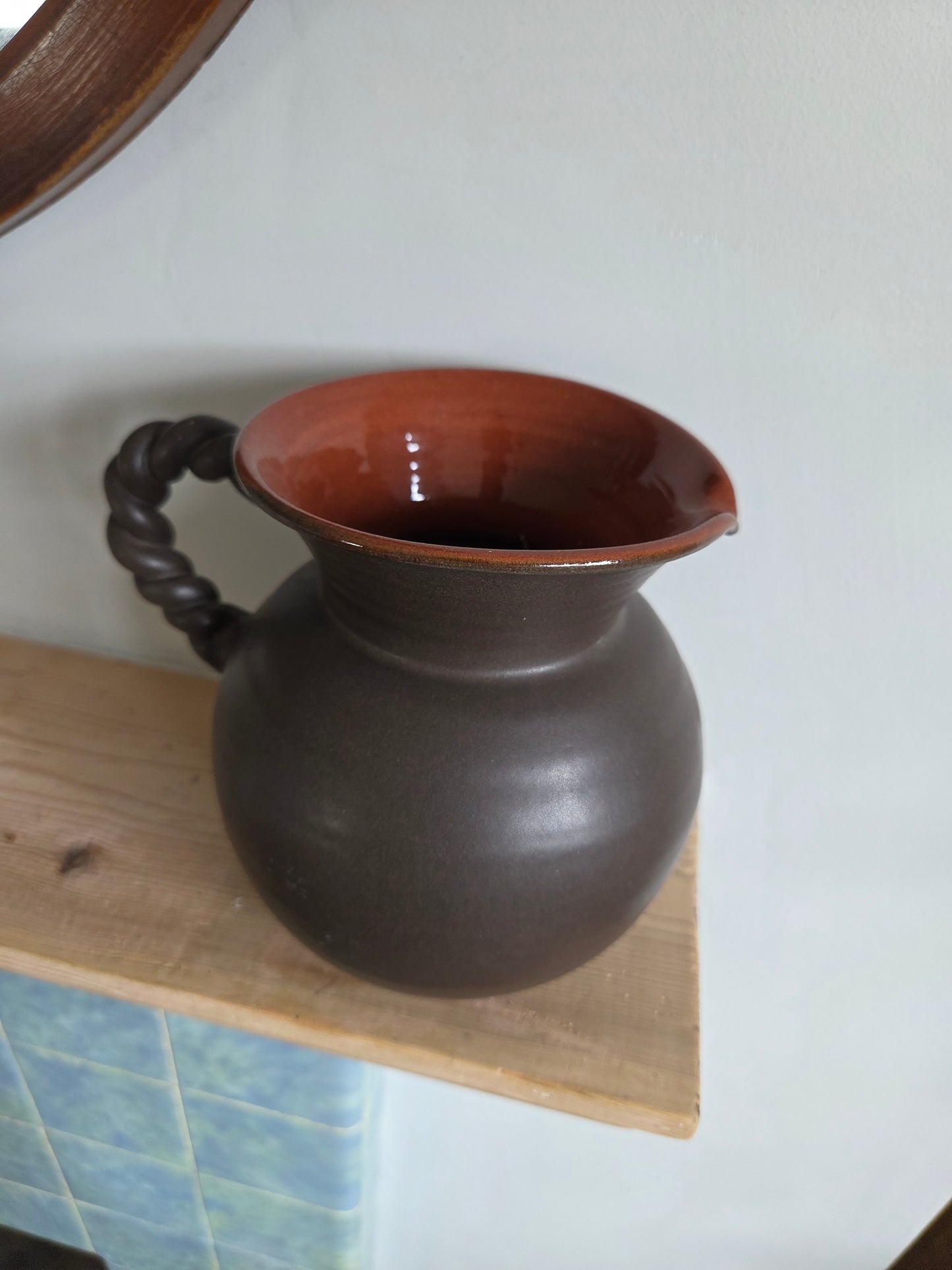 Vintage Twist Handle Jug