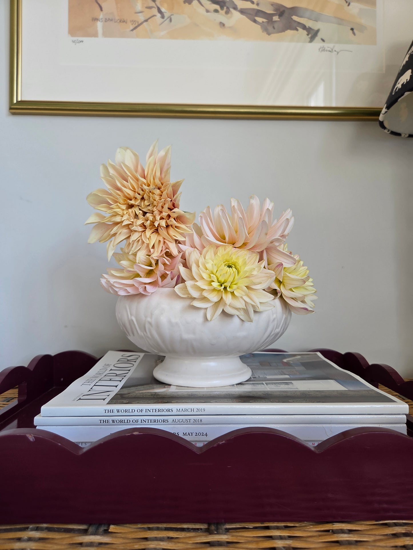 Vintage Centerpiece Vase