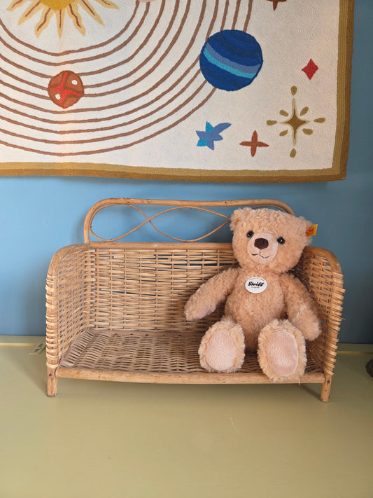 Vintage Wicker Shelf