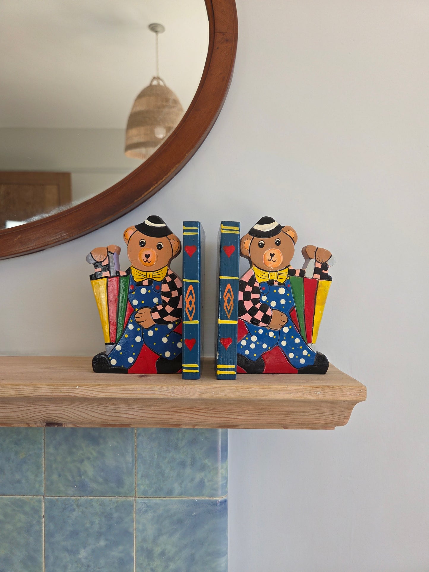 Vintage Bear Bookends