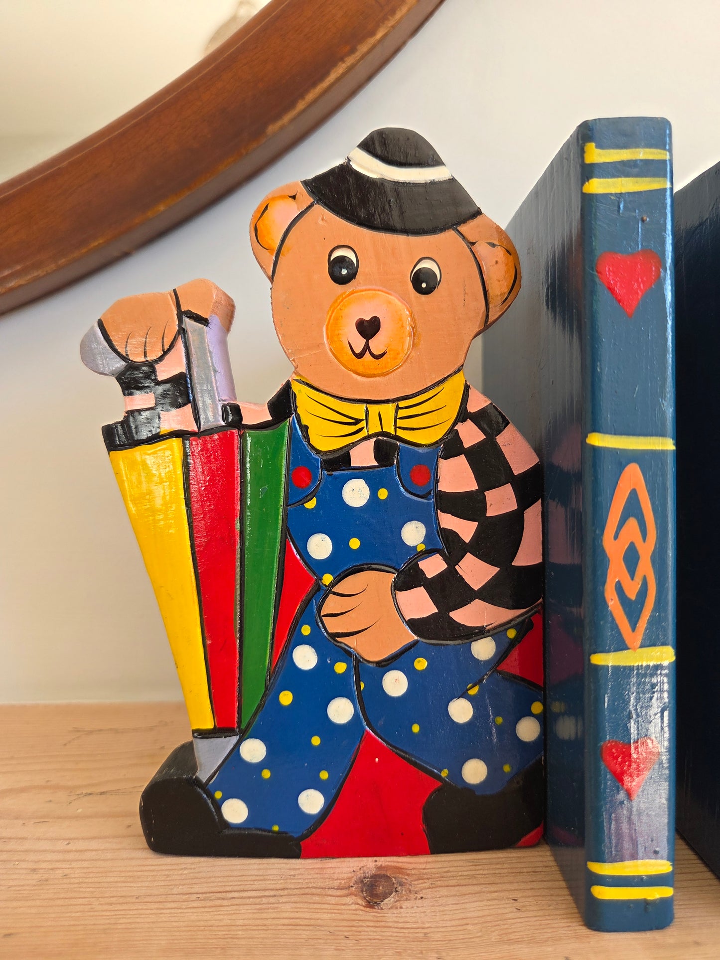 Vintage Bear Bookends